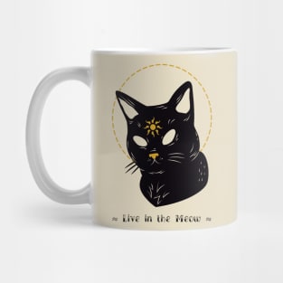 Live in the Meow Mug